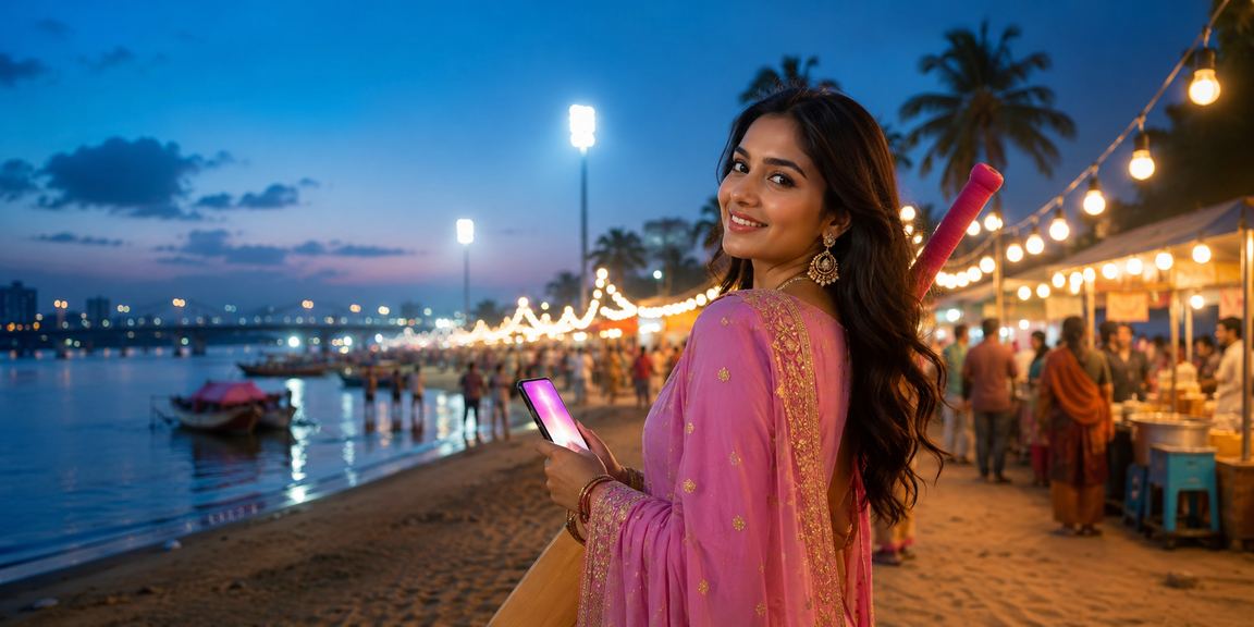 বরিশালের বিচে ক্রিকেট বেটিং উপভোগ করছেন একজন সদস্য