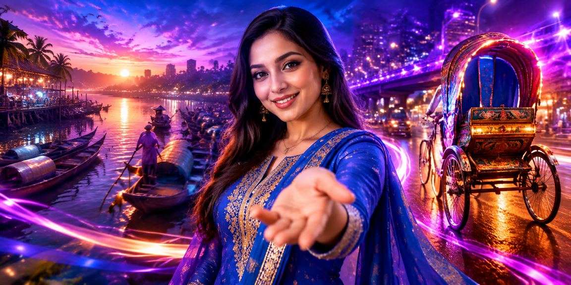 ঢাকায় বিনোদন ও অনলাইন গেমিং উপভোগ করছেন একজন সদস্য
